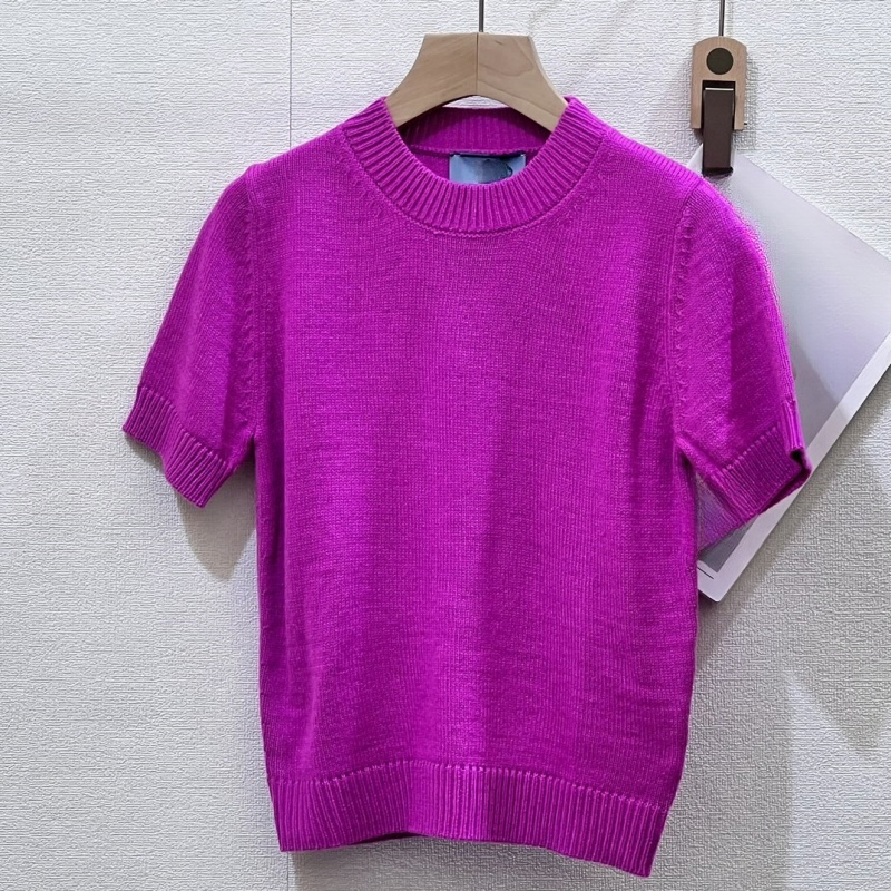 Fashion Knitted Cardigan Sweater Designer Luxury Wholesale Fashion Sweater Seahorse Wool 5A Top Quality Luxury Designer Clothes Wool Designer Knitted T-Shirt