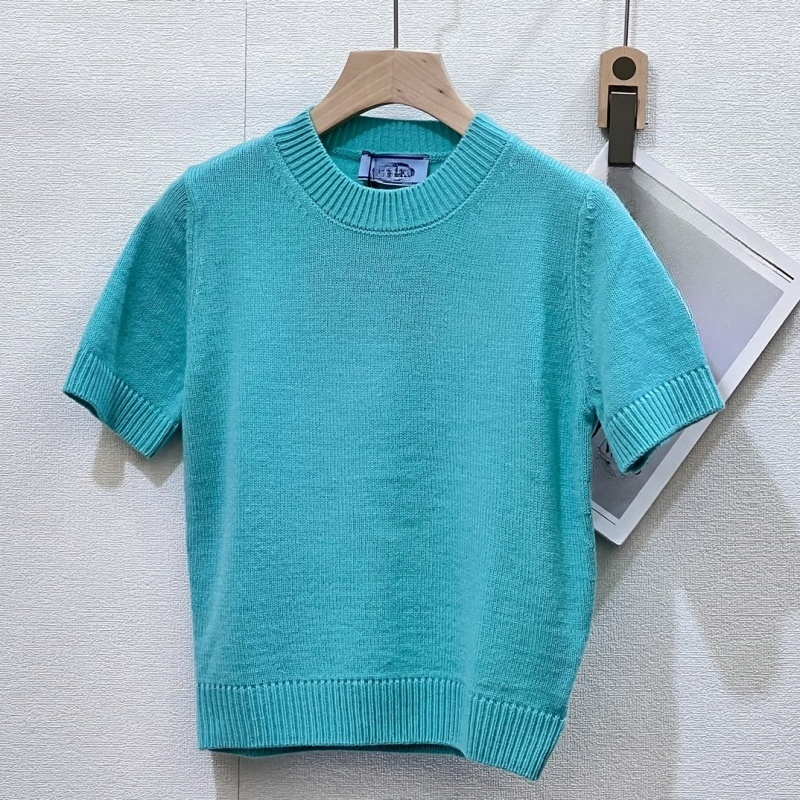 Fashion Knitted Cardigan Sweater Designer Luxury Wholesale Fashion Sweater Seahorse Wool 5A Top Quality Luxury Designer Clothes Wool Designer Knitted T-Shirt