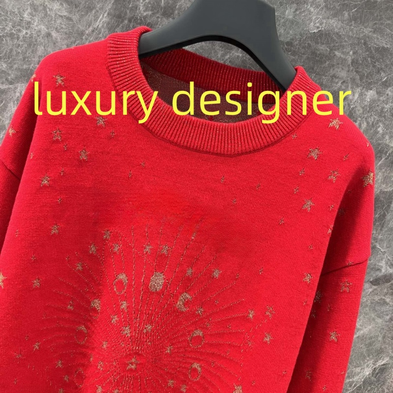 Advanced Original Quality Versatile Leisure Luxury Fashion Popular Trendy 1: 1 Copy Brand Replica Women Like Designer Pullover Sweater