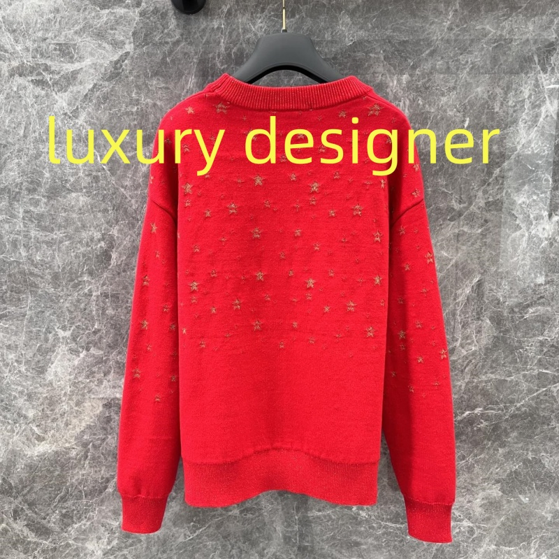 Advanced Original Quality Versatile Leisure Luxury Fashion Popular Trendy 1: 1 Copy Brand Replica Women Like Designer Pullover Sweater