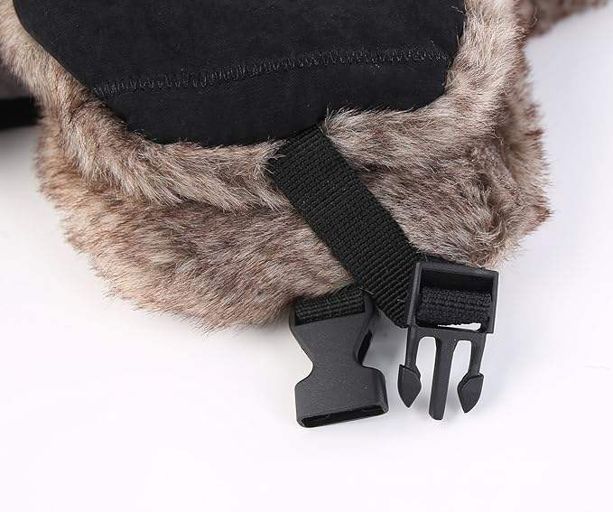Trapper Hat Warm Winter Hats Ushanka Hunting Hat with Mask Ear Flaps Winter Cap Men Women