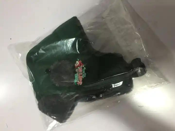 Custom Winter Trapper Hat Ushanka Russian Rabbit Fur Hat Pattern Knitted with Kids Winter Cap Wholesale