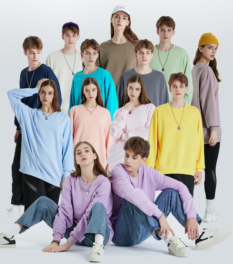 Premium 100% Cotton Unisex Crewneck Hoodies for Customization
