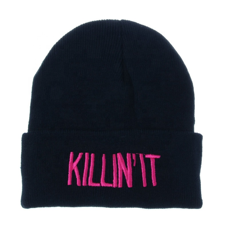 Customizable Slouchy Beanie Hats for Stylish Men and Women