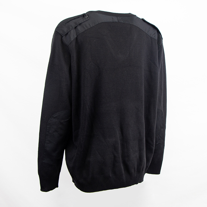 Custom High Quality Mens Tactical Sweater Tactical Solid Color Sweater Knit Pullover Sweater