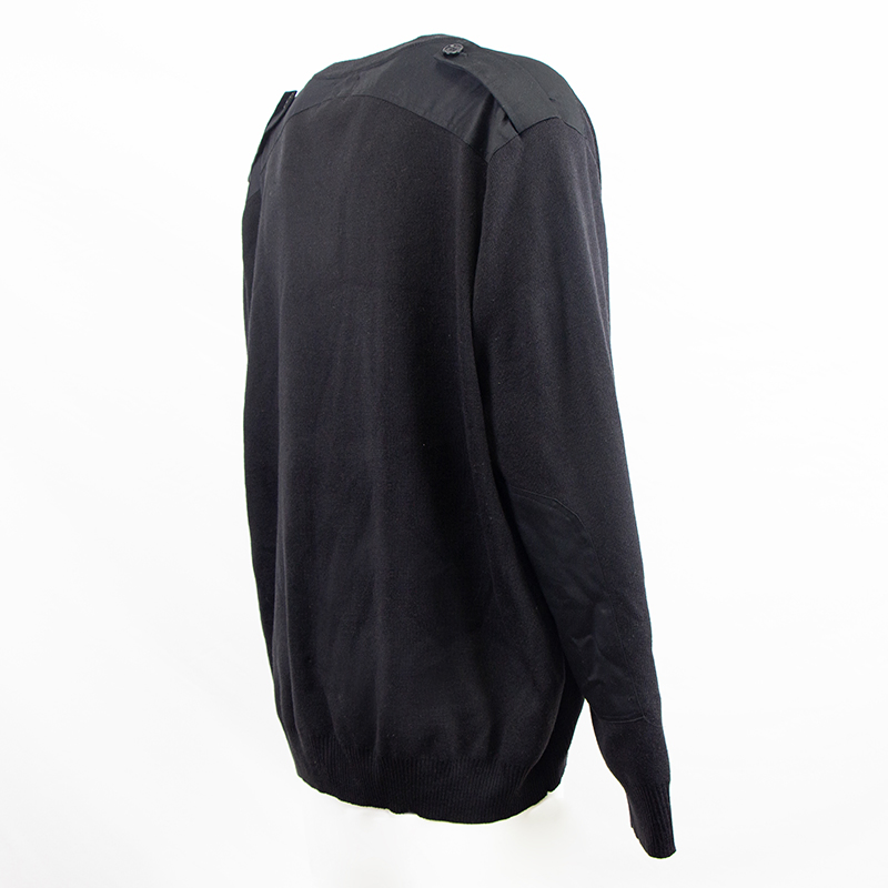 Custom High Quality Mens Tactical Sweater Tactical Solid Color Sweater Knit Pullover Sweater