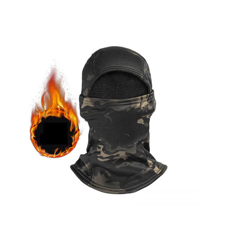 Outdoor Windproof Cycling Head Caps Fullface Cover Ski Mask 1 Hole Motorcycle Balaclava Sports Cap