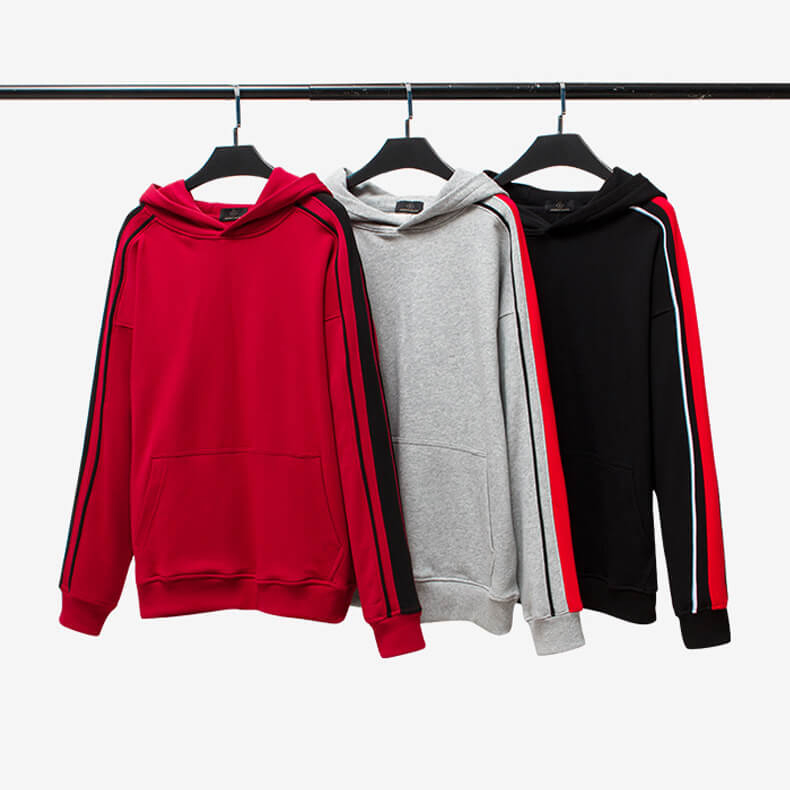 China Factory Wholesale Retail Sale Custom Men Fleece Pullover Hoodie