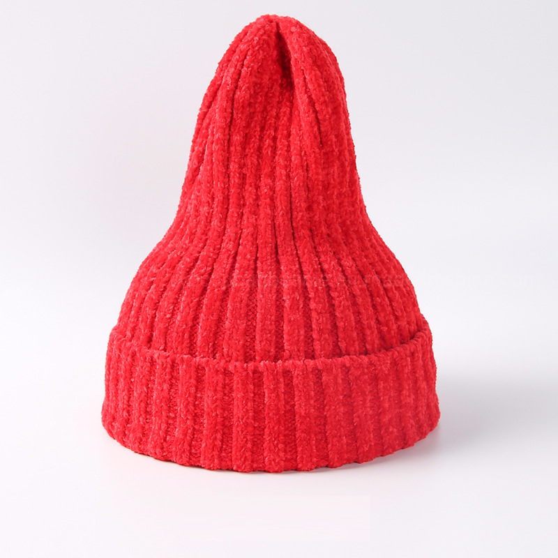 Children Winter Warm Chenille Knitted Hat Beanie