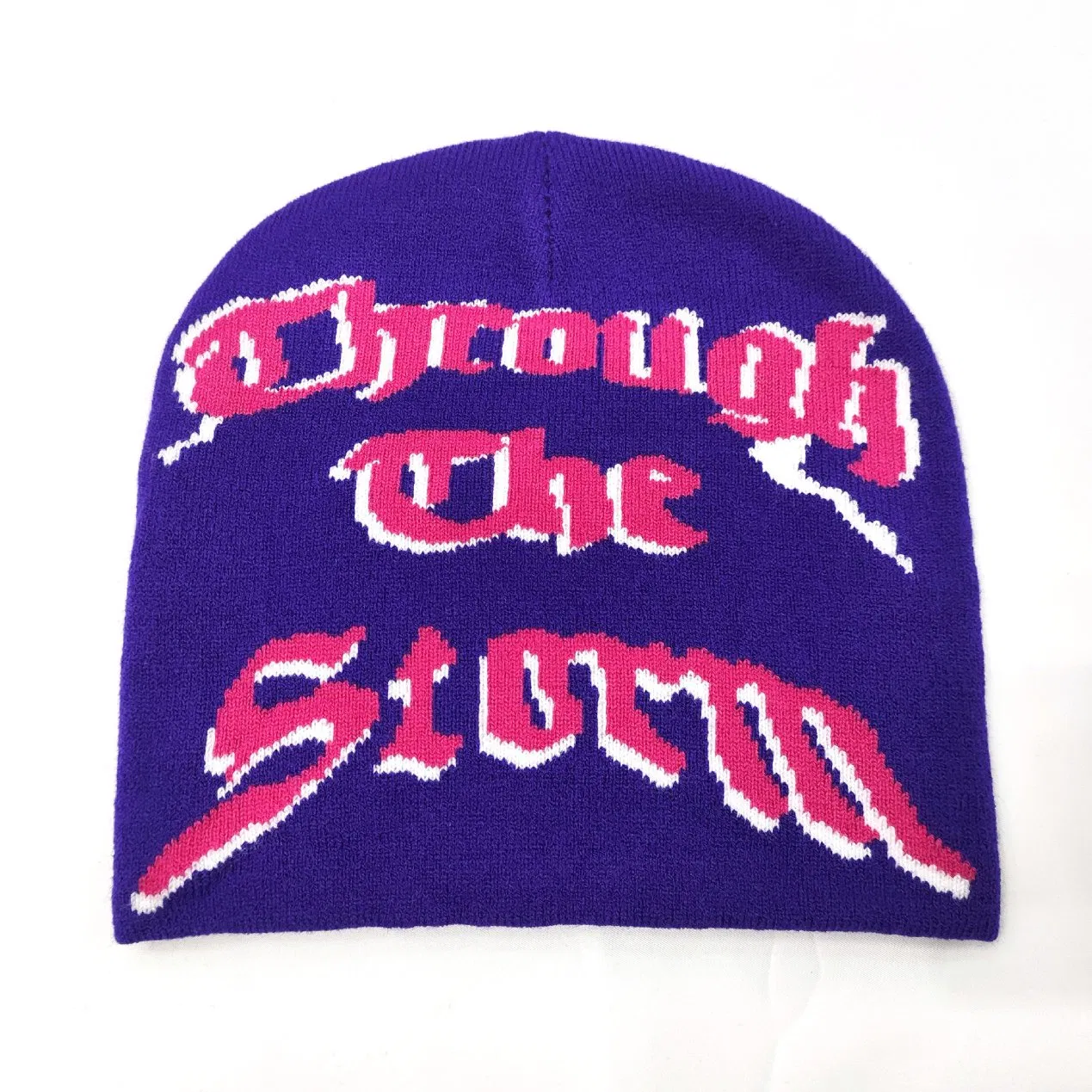 Custom Wholesale Promotion Football Soccer Sport Knit Plain Beanie Hat