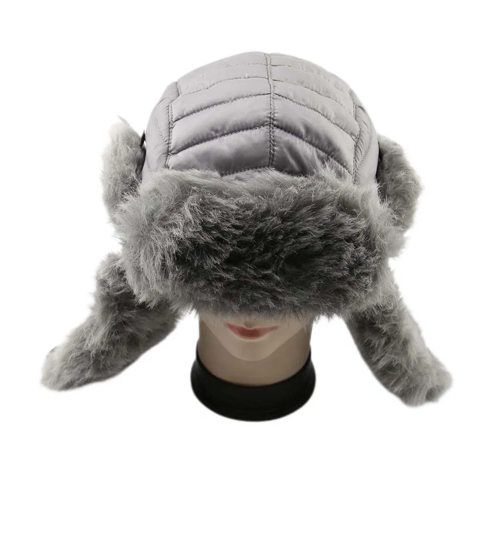 Comfortable Warm Waterproof Bomber Trapper Faux Fur Winter Cap