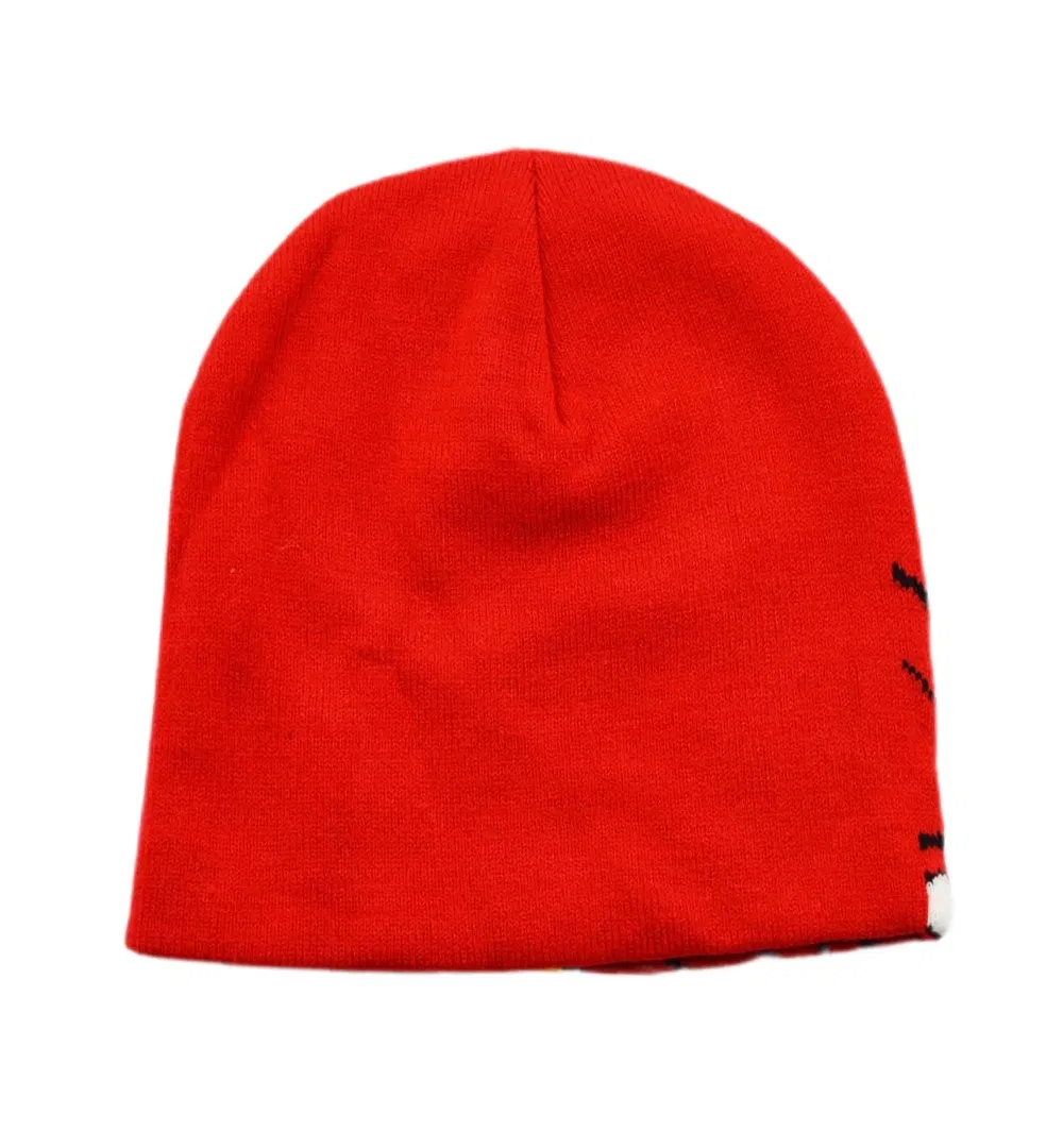 Customized Acrylic Jacquard Knitted Beanie Kids Warm Comfortable Beanie