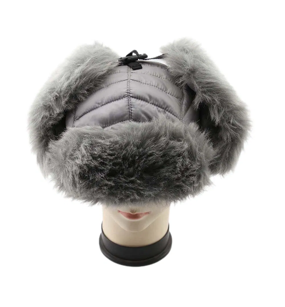 Comfortable Warm Waterproof Bomber Trapper Faux Fur Winter Cap