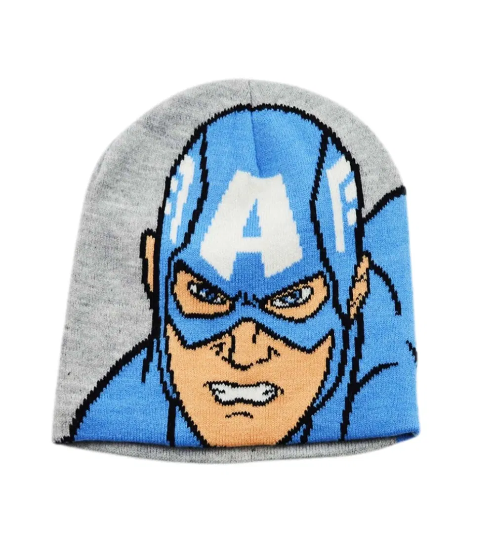 Customized Acrylic Jacquard Knitted Beanie Kids Warm Comfortable Beanie