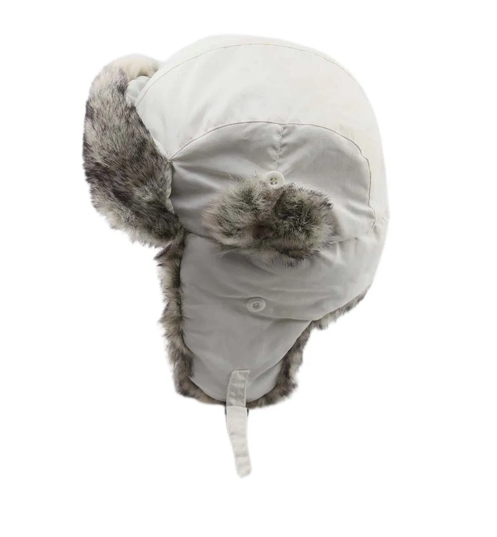 Warm Waterproof Comfortable Bomber Trapper Faux Fur Winter Cap