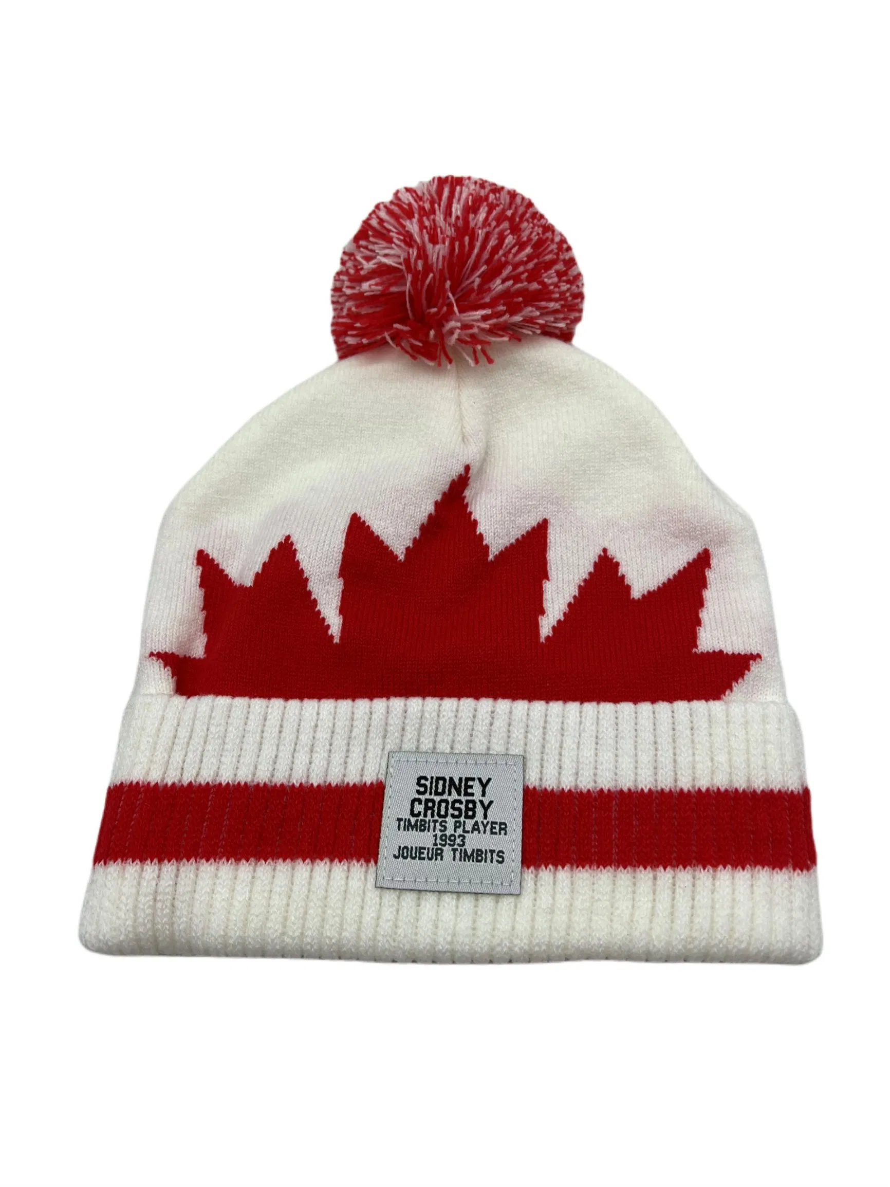 Acrylic High Quality Winter Jacquard Knitted POM-POM Beanie Hat