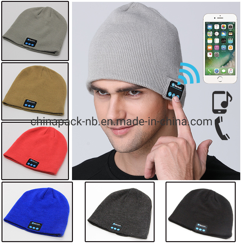 Custom Acrylic Bluetooth Hat Beanie
