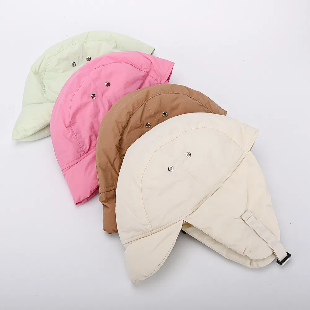 Winter Lightness Warm Ear Protection Flight Helmet Trapper Hat Unisex Snow Plain Aviator Hat