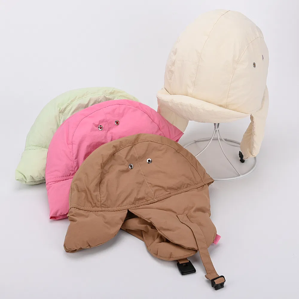 Winter Lightness Warm Ear Protection Flight Helmet Trapper Hat Unisex Snow Plain Aviator Hat