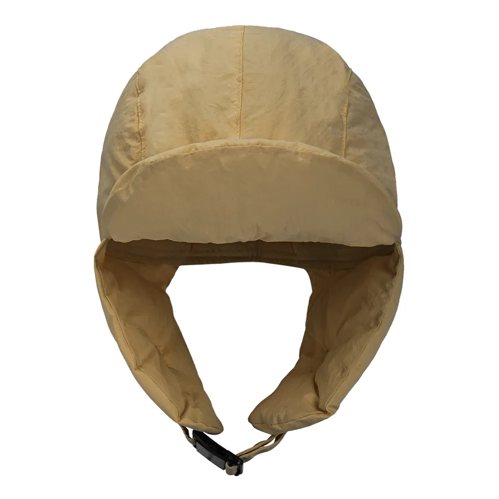 Custom New Design Women&#39;s Ear Flap Ski Snow Windproof Down Earflap Trapper Winter Aviator Hat