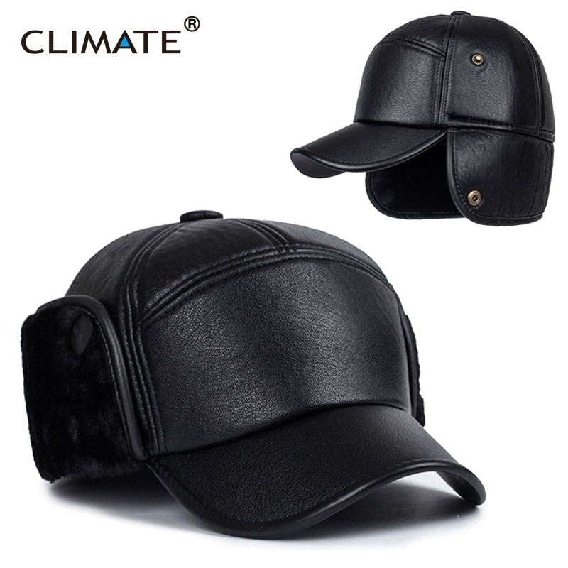 Winter Warm Man Outdoor Thicken Trend Bomber Ear Cover Face Protect Windproof Snow Fur Hat Cap