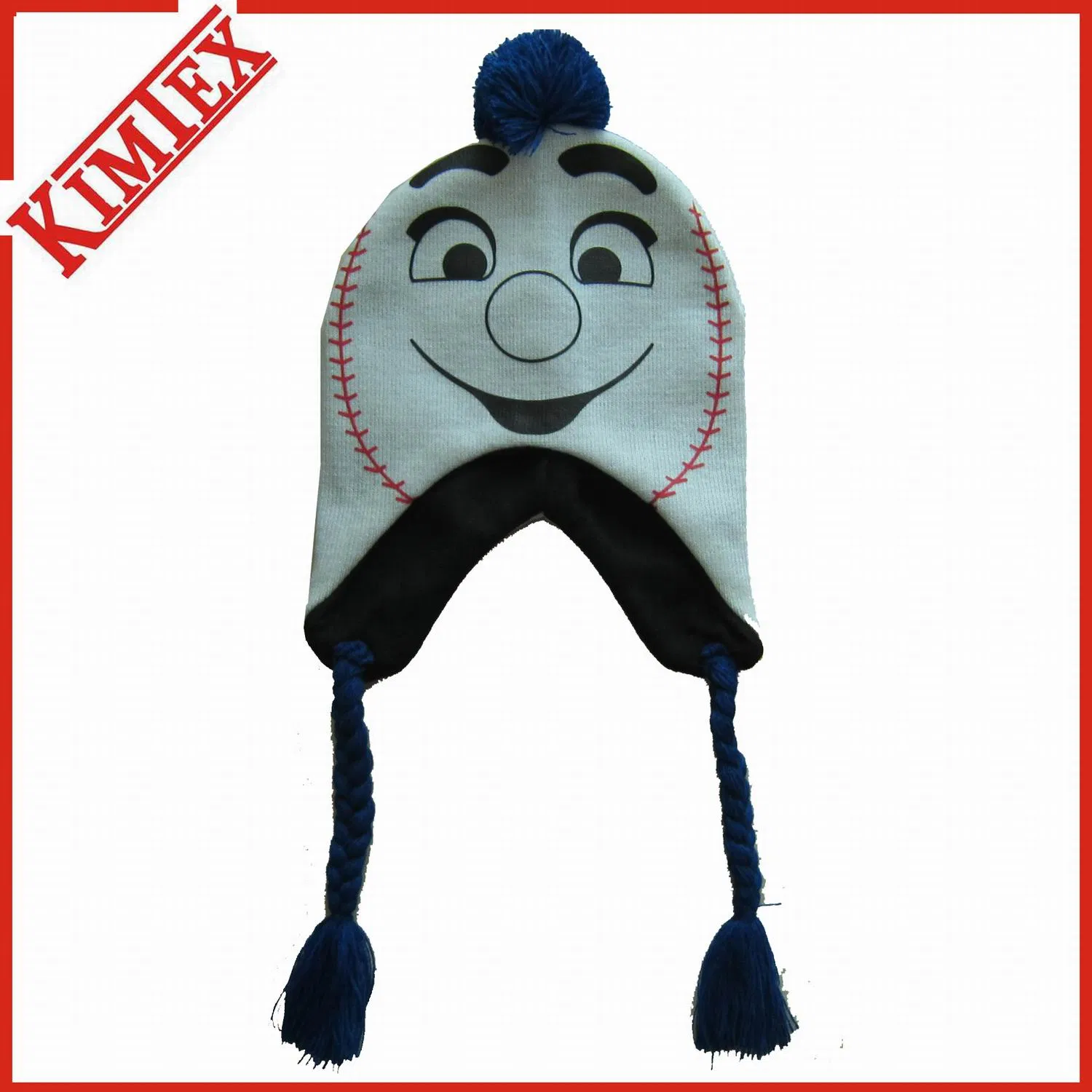 Customized Animal Head Earflap Mascot Hat
