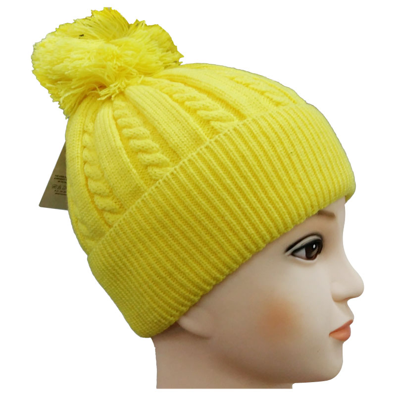 Bobble Hat Warm Hat Winter Hat Knitted Hat NTD1802