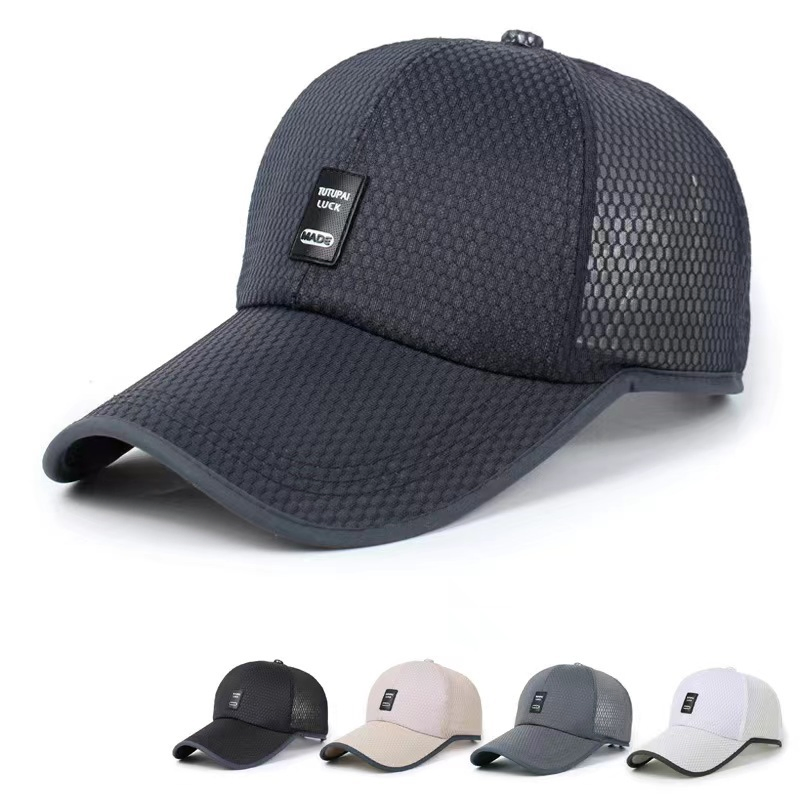 Men's Summer Breathable Visor Hat Outdoor Hiking Visor Baseball Cap Golf Hat