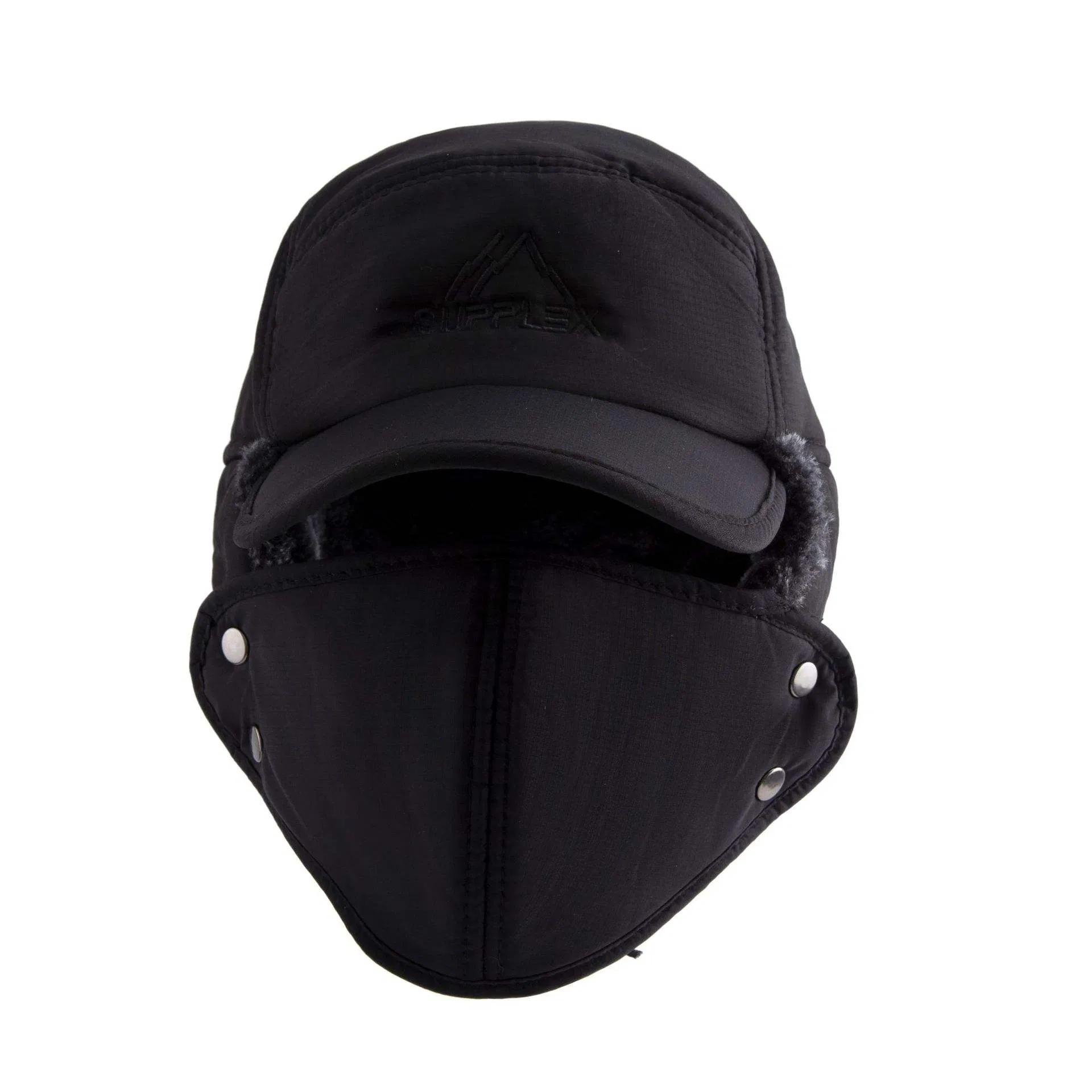 Thick Warm Fleece-Lined Winter Hat for Men and Adults
