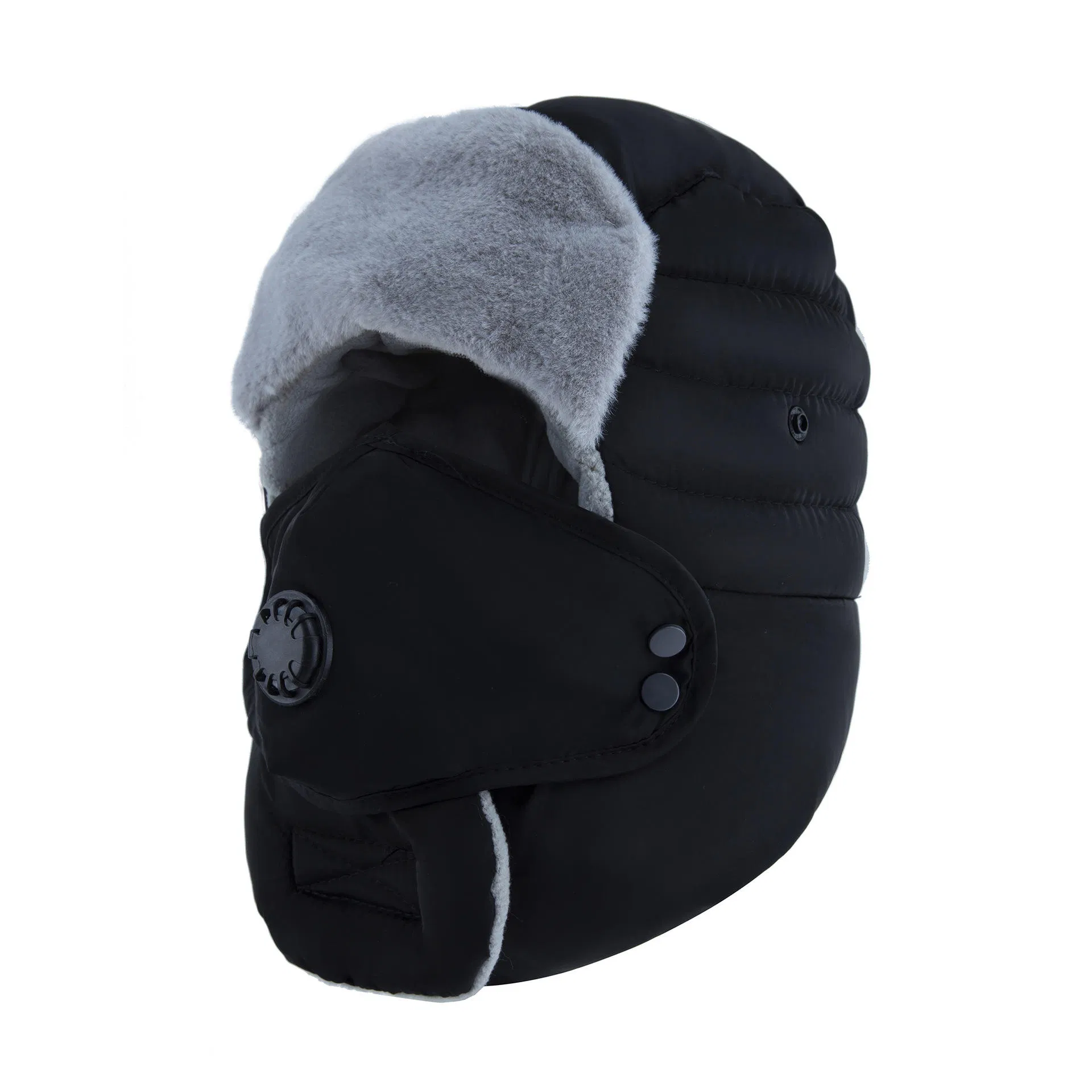 Heated Hat Warm Winter Thermal Fur Fleece Russian Ushanka Hats, Mask Ear Flap Snow Ski Heated Trapper Hat