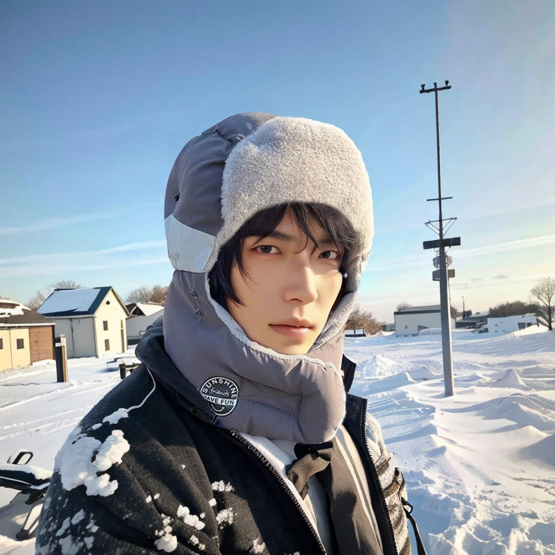 Ultimate Winter Cotton Hat for Men with Windproof Ear Protection