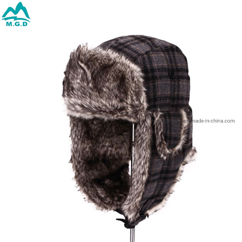 Newly Cute Bluetooth Tactical Caps Knitted Winter Warm Plush Hat Music Cap