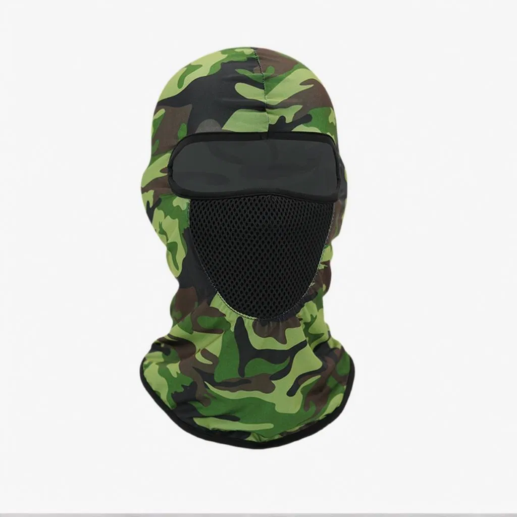 Balaclava Black Ski Mask Colorful Neon Camo Ski Masks for Men