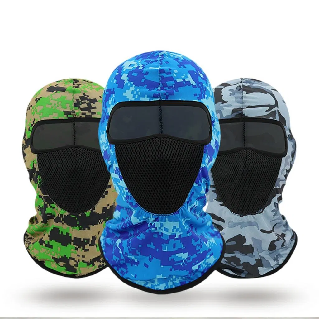 Balaclava Black Ski Mask Colorful Neon Camo Ski Masks for Men