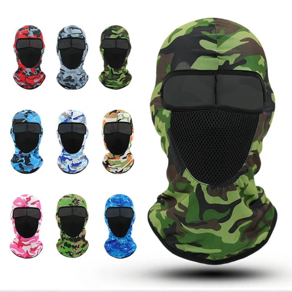 Balaclava Black Ski Mask Colorful Neon Camo Ski Masks for Men