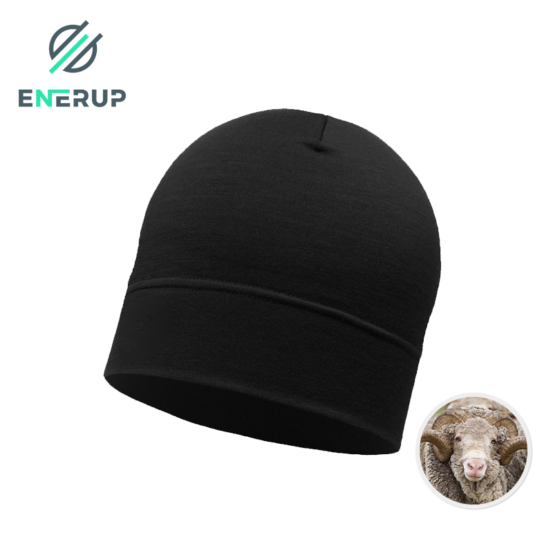 Enerup Custom 100% Merino Wool Womens Long Winter Hat