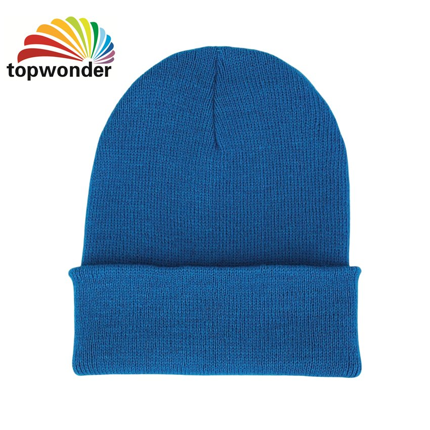 Customize and Wholesale Solid Color Winter Hat Winter Cap Winter Beanie in Many Colors and Designs