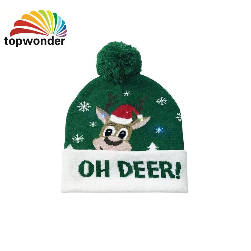 Wholesale and Customize Winter Printing Beanie Knit Hat Cap in Many Designs at Low Prices