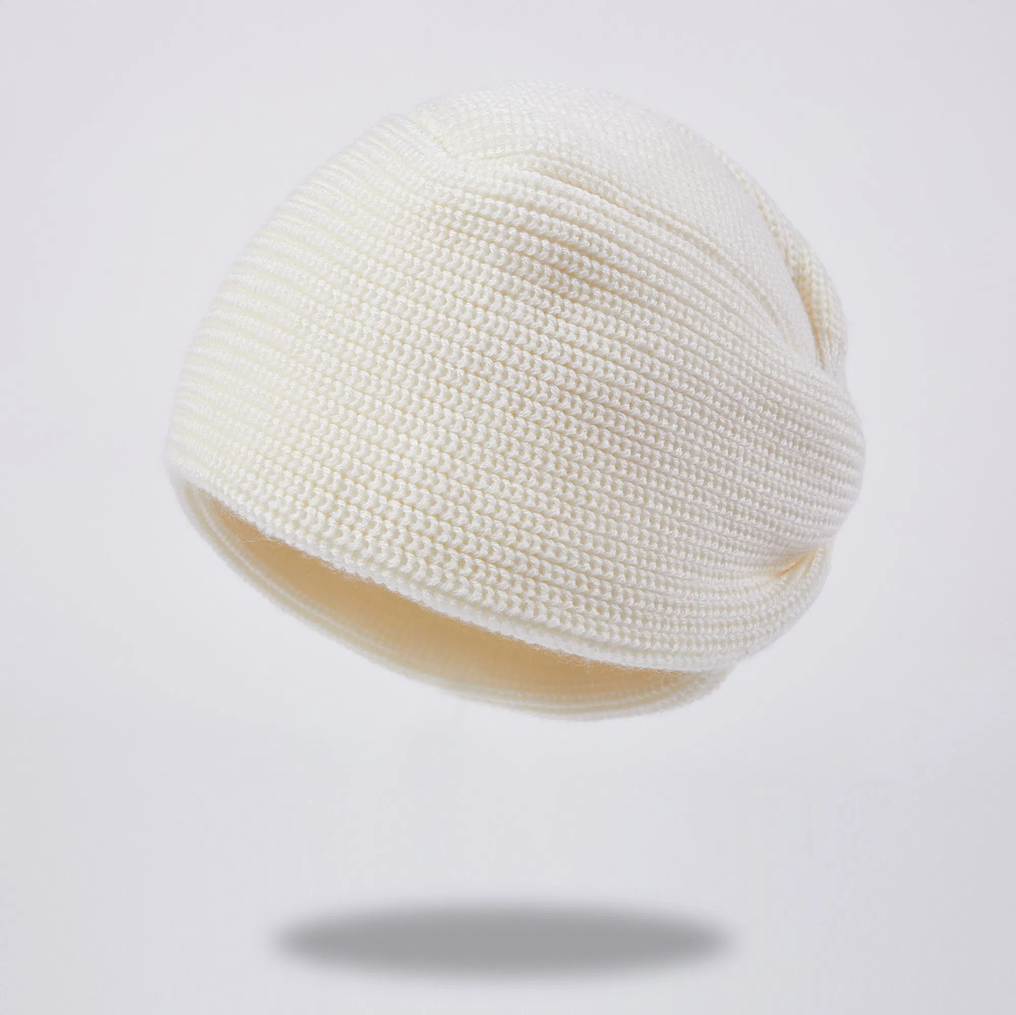 New Design Premium Wool Solid Color Knit Cold Hat Bobble Hat Woolen Beanie