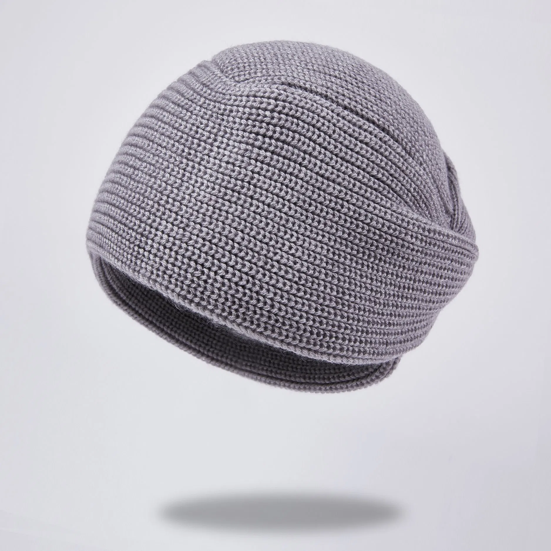 New Design Premium Wool Solid Color Knit Cold Hat Bobble Hat Woolen Beanie