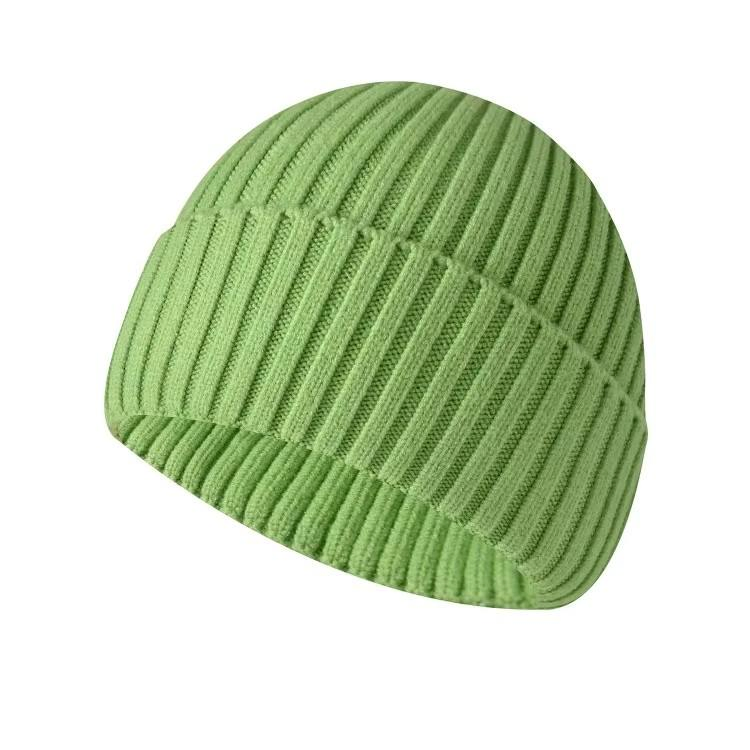 Winter Warm and Windproof Knitted Hat, Fashionable and Versatile, Customizable