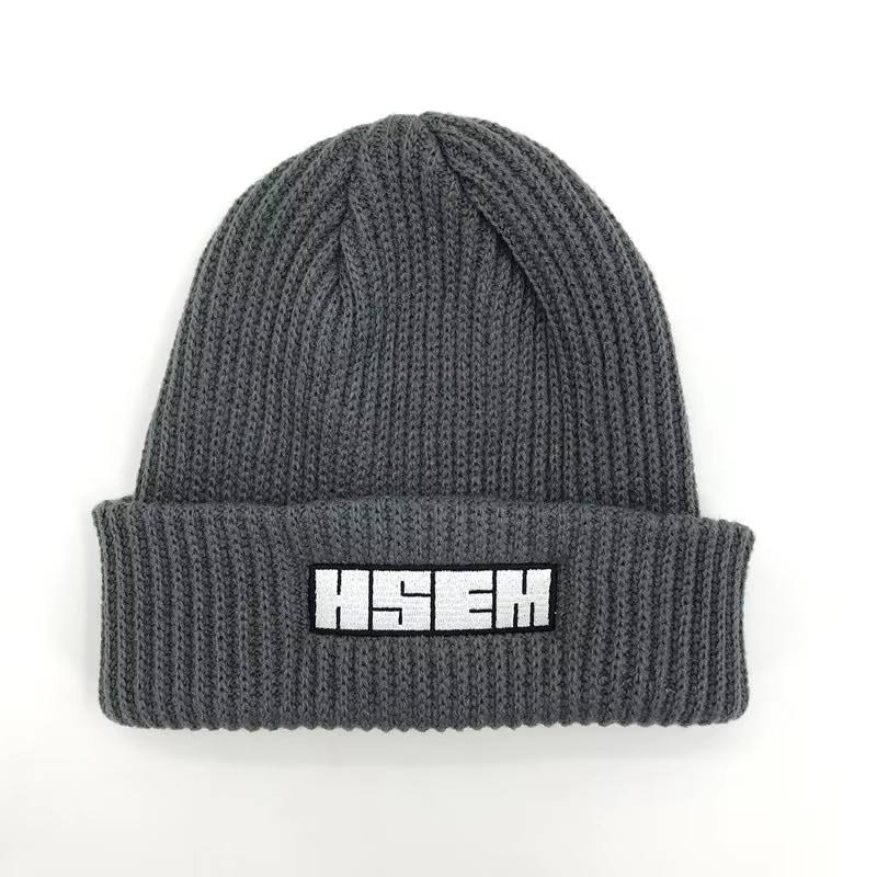Trendy Acrylic Knitted Winter Hat for Outdoor Adventures