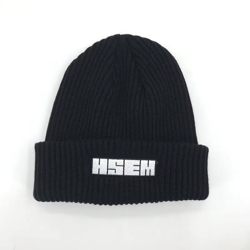 Trendy Acrylic Knitted Winter Hat for Outdoor Adventures