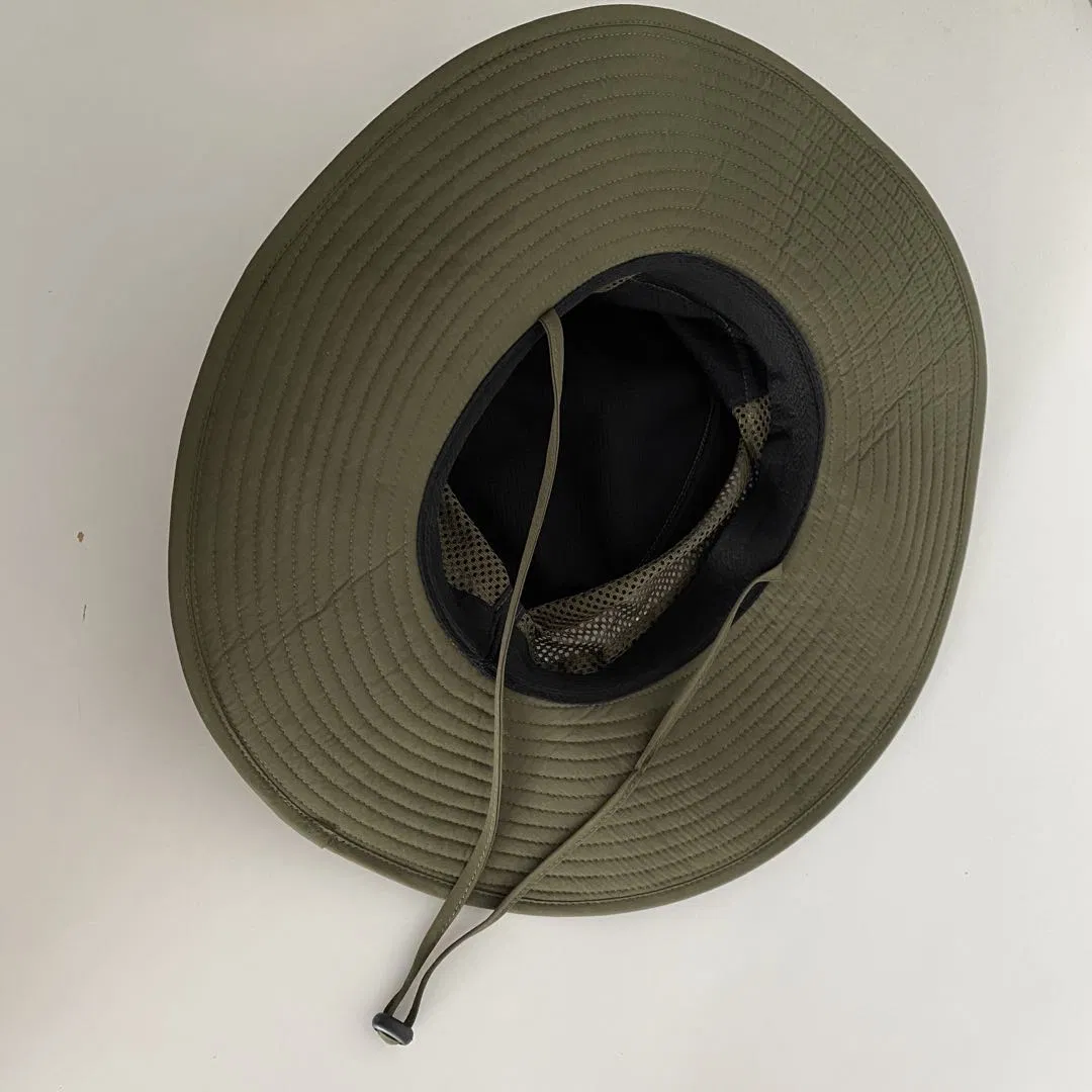 Water-Resistant Bucket Hat Wide Brim Sun Protection Summer Beach Hat