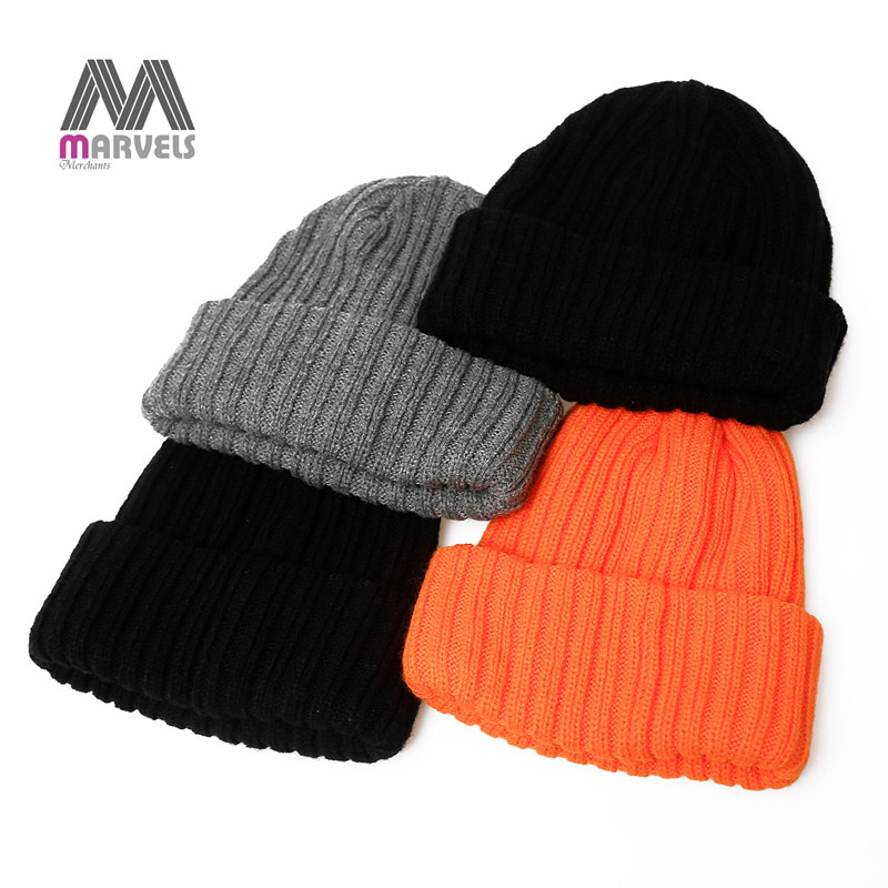 Cozy Knitted Beanie Cap for Men and Women Winter Essential