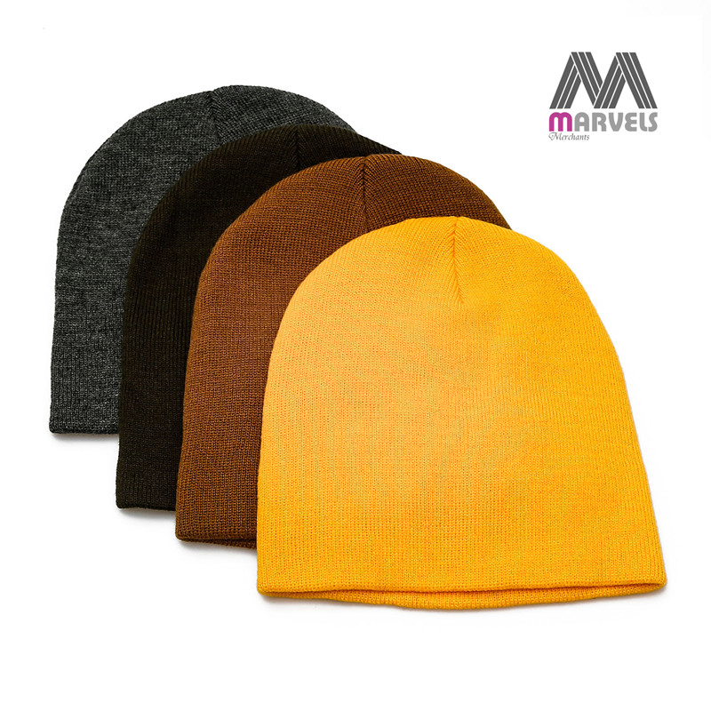 Cozy Knitted Beanie Cap for Men and Women Winter Essential