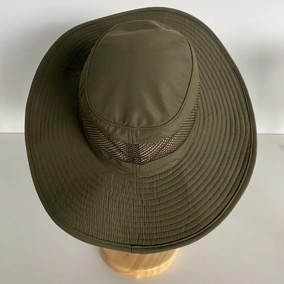 Water-Resistant Bucket Hat Wide Brim Sun Protection Summer Beach Hat