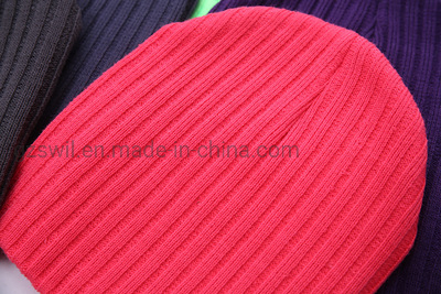 Fashion Digital Printing Decoration Promotion Warm Soft Blank Knitted Hats
