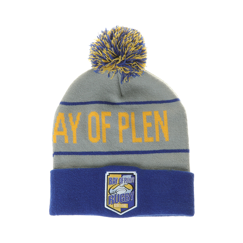 High Quality Acrylic Warm Cap POM POM Knitted Beanie Winter Hat