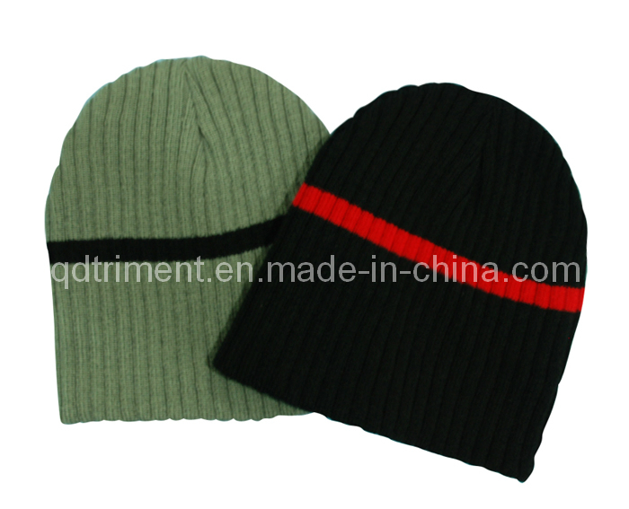 Promotion Winter Warm 100% Acrylic Knitted Ski Beanie (TMK0271-1)